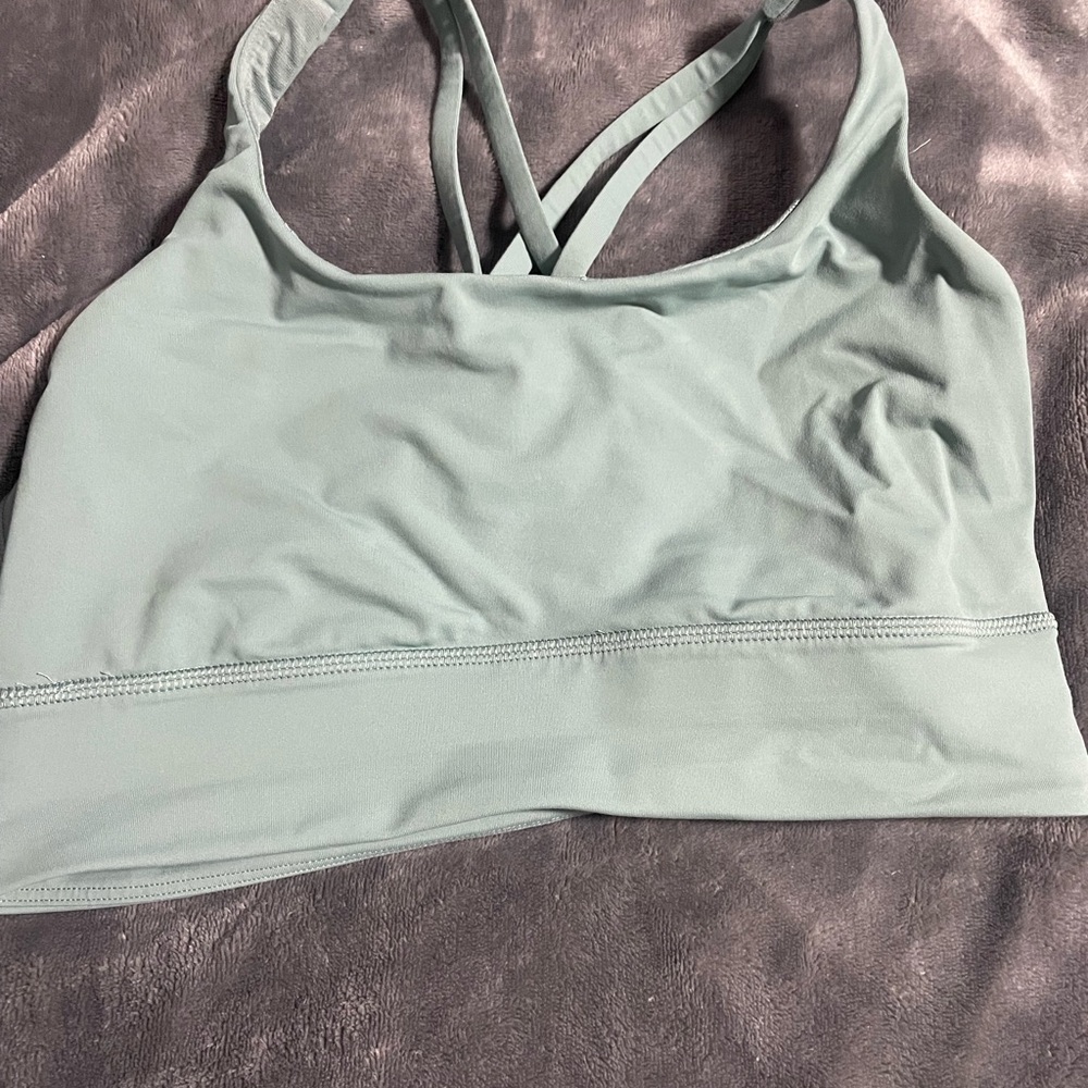 Women's Mint Green Sports Bra